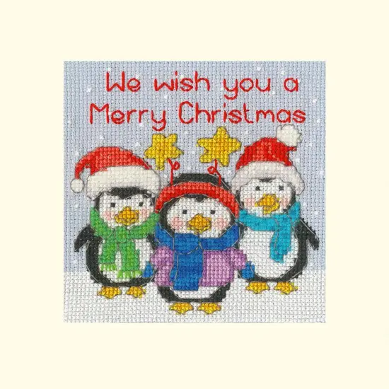 Penguin PalsXMAS69 Counted Cross Stitch Kit {4}