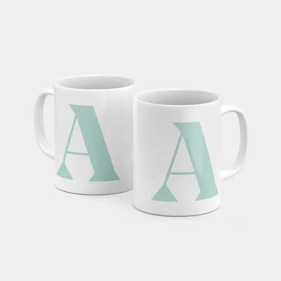 Monogram Letter 11oz Mug IX {3}