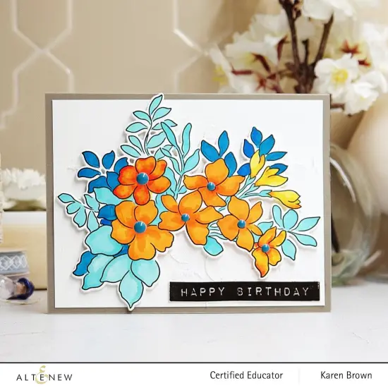 Altenew Craft Your Life Project Kit: Watercolor Flowers {5}