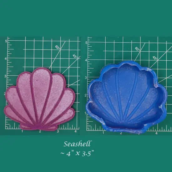 seashell silicone freshie mold {1}