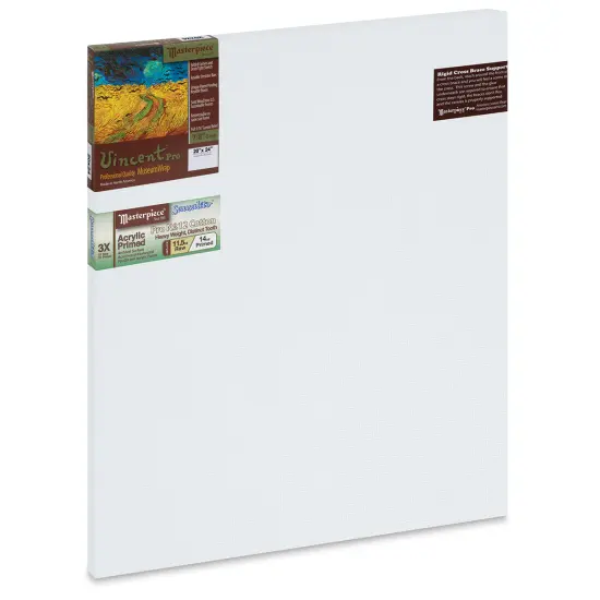 Masterpiece Vincent Pro Sausalito Cotton Canvas - 20" x 24", Acrylic Primed {1}