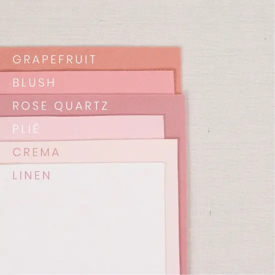 Wool Felt, Rose Quartz {3}