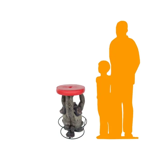 Monkey Barstool Over Sized Statue {2}