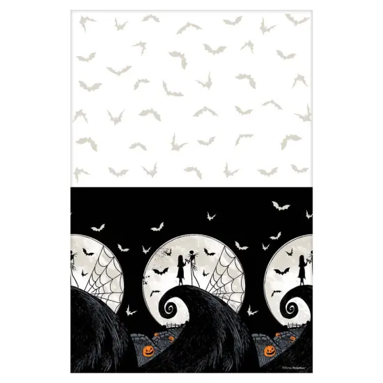&copy;Disney Tim Burton's Nightmare Before Christmas All-Over-Print Plastic Table Cover {1}