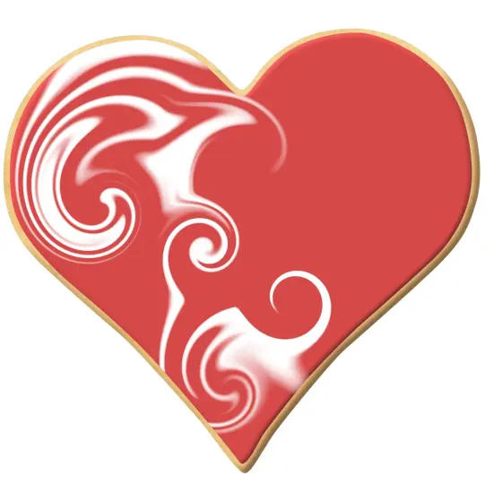 CookieCutter.Com Extra Large Heart with Brace 8 in Cookie Cutter - USA Made Tin Plate Steel {5}