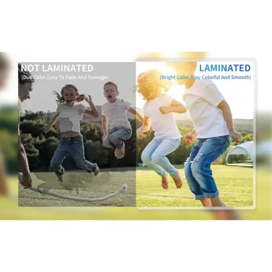 Thermal Laminating Pouches, 9" x 11.5", 5 Mil for Home, Office, School {5}