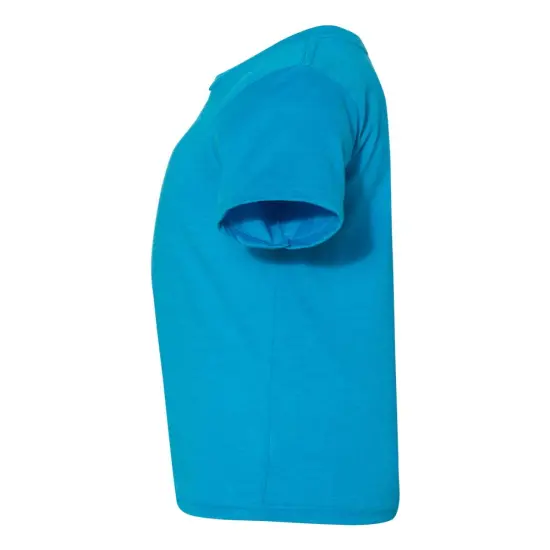 Next Level&reg; Youth Short Sleeve Crewneck CVC T-Shirt Kelly green {4}