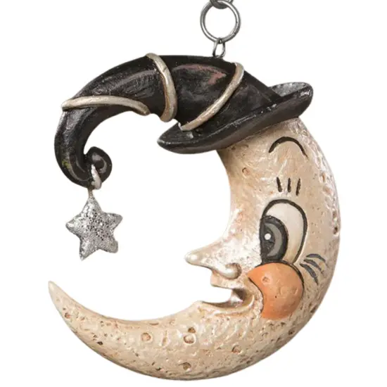 Crescent Wanda Luna Ornament 3.25" {2}