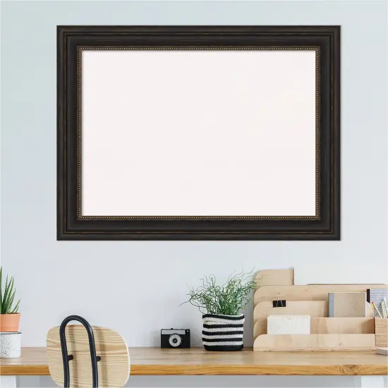 Accent Bronze Framed Corkboard, White Cork {5}