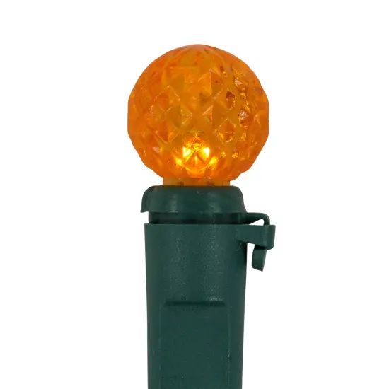 Northlight LED G12 Berry Christmas Lights - Multicolor - 16' Green Wire - 50ct {6}