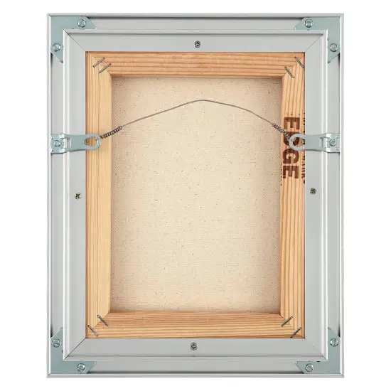 Creative Mark Illusions Aluminum Floater Frames 7/8" 2 Pack - Canvas Floater Frames with Sleek Metal Exterior, Flat Molding & Assembly Hardware for Artists, Professionals, Galleries {6}