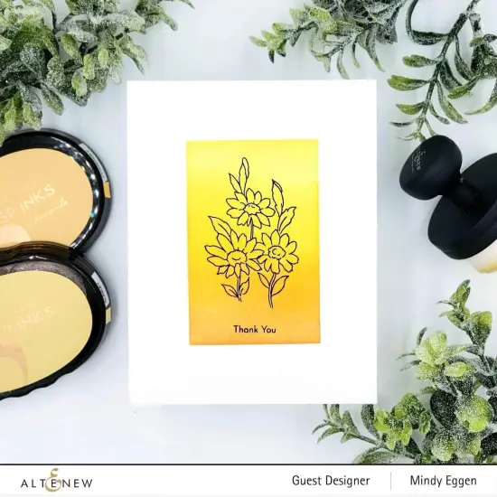 Mini Daisy Stamp Set {3}