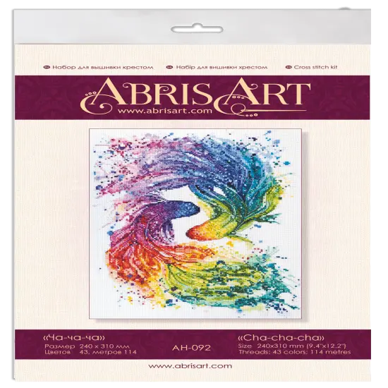 Cross-stitch kit Cha-cha-cha {2}