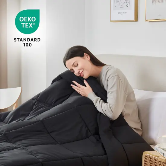 Nestl Down Alternative Comforter Black {2}