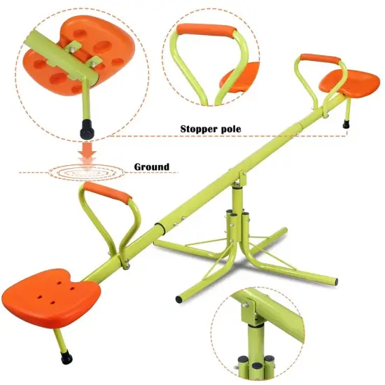 Kids Seesaw 360 Degree Spinning {2}