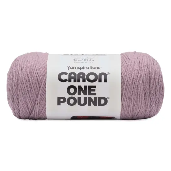 Caron One Pound Acrylic Yarn - 1 lb, 4-Ply, Fig {1}