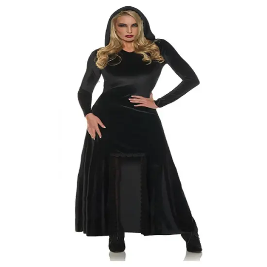 Women's Moonlight Dark Sorceress Costume Dress {1}