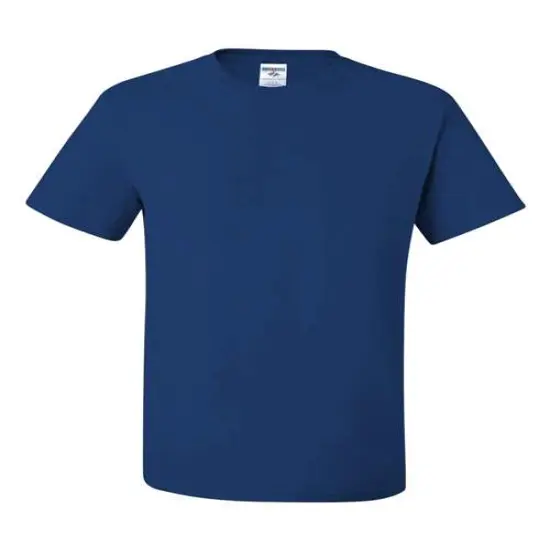JERZEES&reg; Dri Power Ringspun Short Sleeve Crewneck T-Shirt Royal {1}