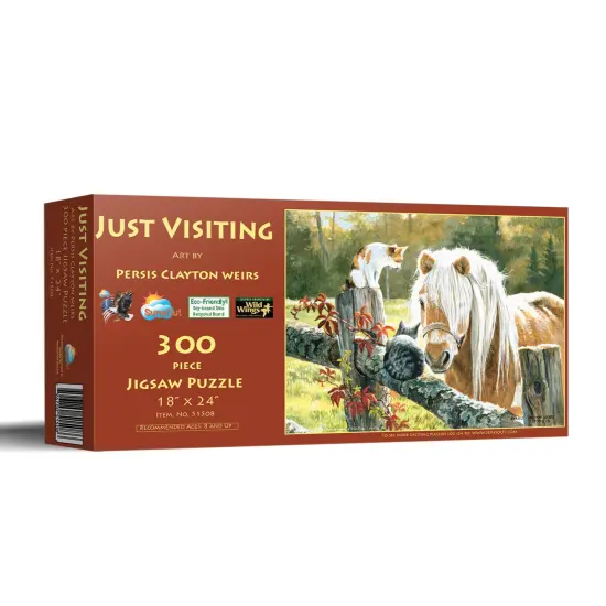 Sunsout Just Visiting 300 pc Jigsaw Puzzle 51508 {3}