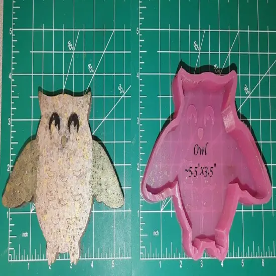 Owl silicone freshie mold {1}