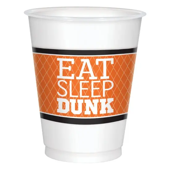 Nothin' But Net 16oz Plastic Cups, 8ct {1}
