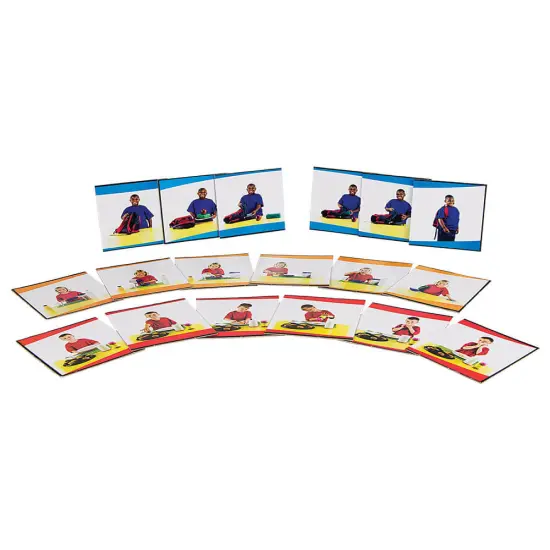 Carson Dellosa Learning to Sequence for Kids Puzzle, 6-Scene Sets With 8 Picture Board Stories, Pre-Reading Toddler Games and Preschool Learning Activities, Ages 4 and Up {3}