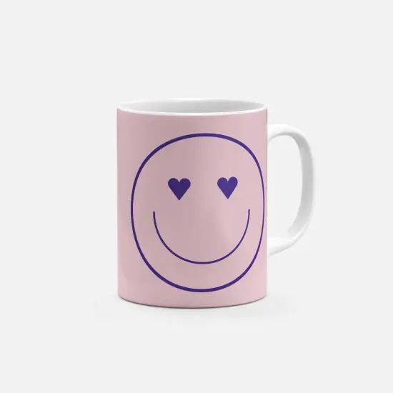 Heart Smiley 11 Oz Mug III {1}
