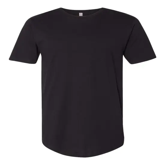 Next Level&reg; Cotton Long Body T-Shirt Black {1}