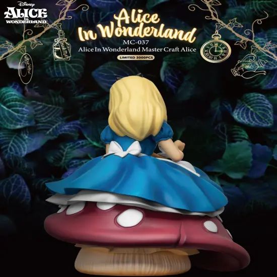 Alice In Wonderland Master Craft Alice Table Top Statue {6}