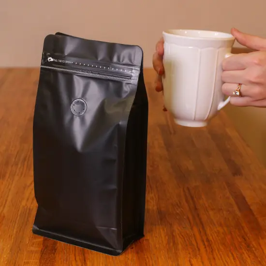 7Penn Resealable Coffee Bags - 16oz 50pk Organizational Packaging Zipper Pouch {4}