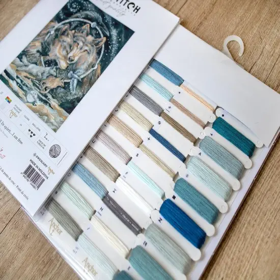 Counted Cross Stitch Kit In spirit I am free Leti955 {5}