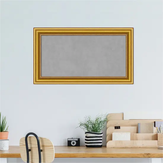 Magnetic Boards, Home Office Boards (28x16 in.) Townhouse Gold Framed Organization Boards {6}