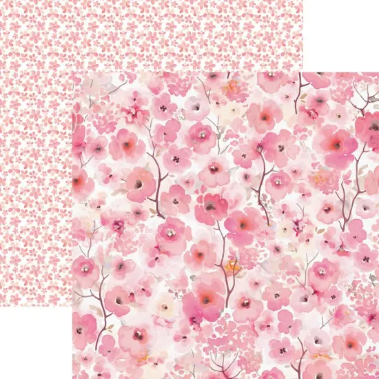 Pink Colorways Pattern 12 x 12 Scrapbook Paper Set {4}