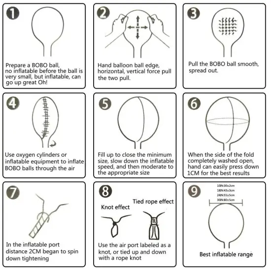 5Pcs LED Light Balloons For Valentines Christmas Wedding Celebration Event Party {4}