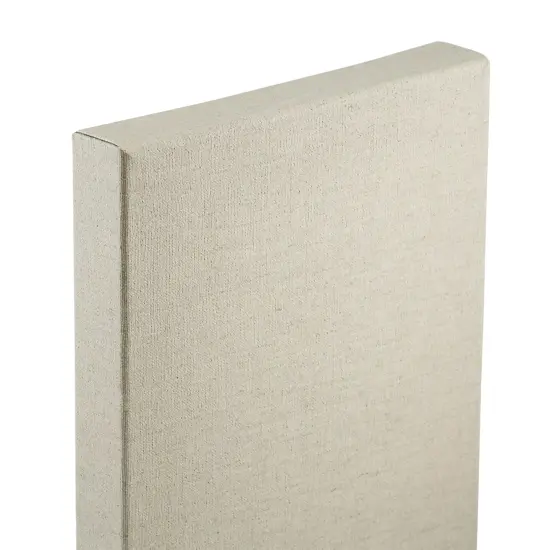 Jerry's Artarama Senso Clear Primed Linen Stretched Canvas 3/4", 6 Packs - Durable Canvas for Painting with Medium Tooth Linen Weave Surface, Ideal for Oil, Acrylic and Alkyd Colors {4}