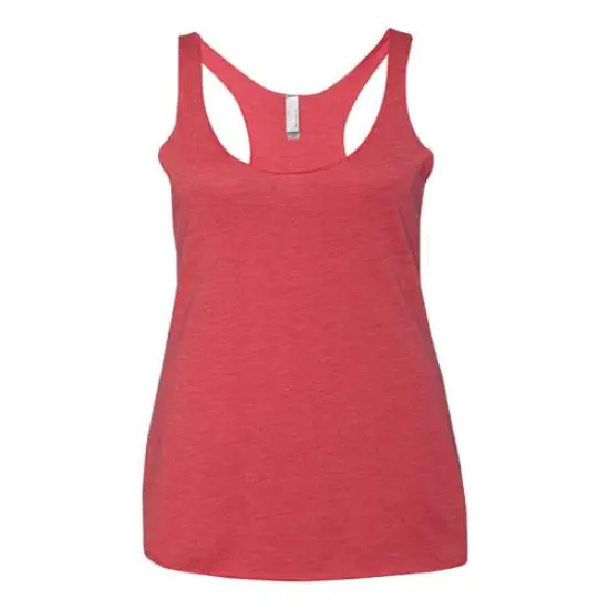 Next Level&reg; Women&rsquo;s Triblend Racerback Tank - 6733 Vintage red {1}