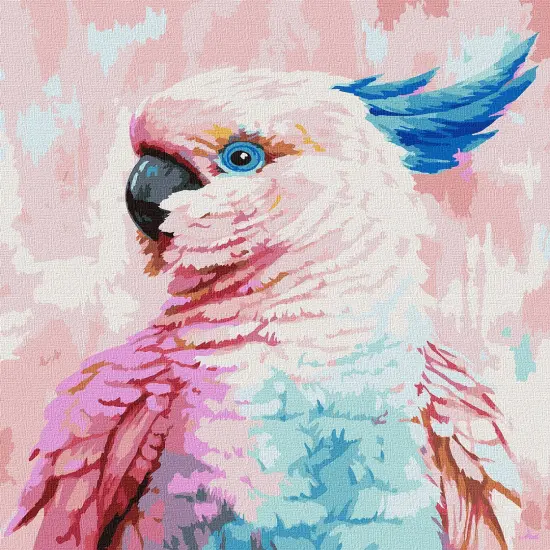 Painting by Numbers kit Bright cockatoo KHO4398 {2}