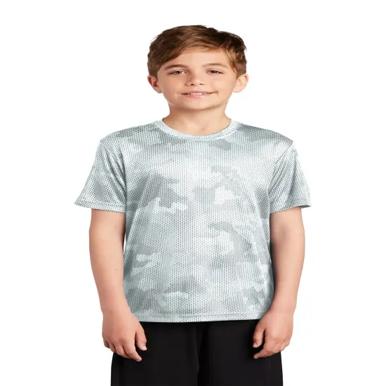 Premium Quick dry Camo CamoHex Tee | RADYAN&reg; White {1}