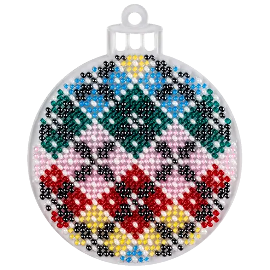 Bead embroidery kit on a plastic base FLPL-036 {2}