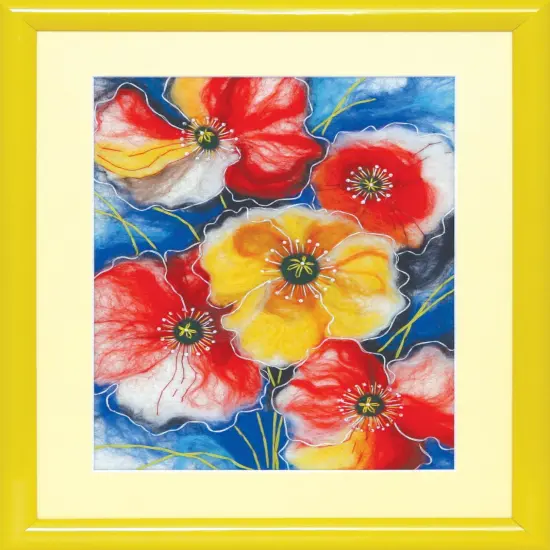 Felting kit "Colors of summer" {1}