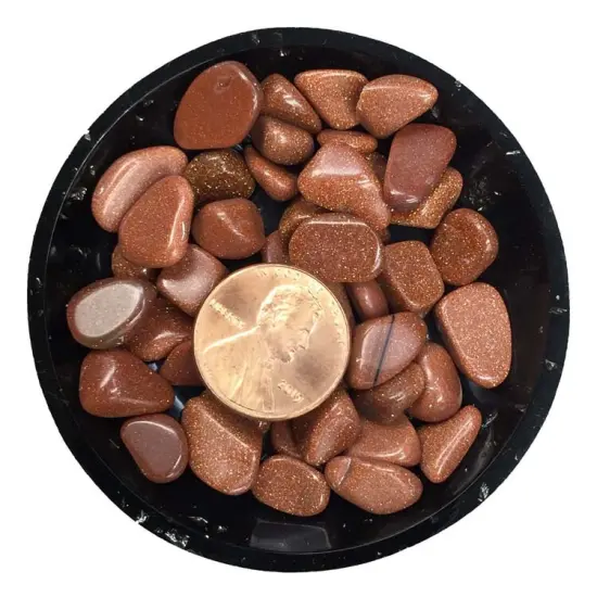 Goldstone Mini Crystal Chips &ndash; Size 2 {2}