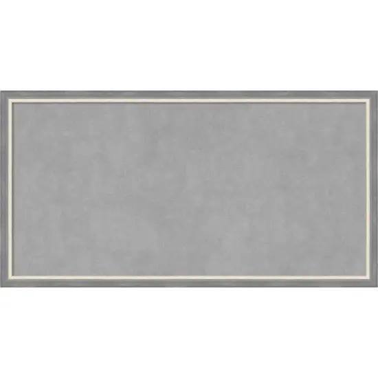 Theo Narrow Wood Framed Magnetic Board Theo Blue {7}