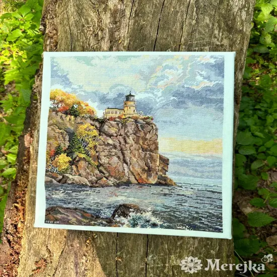 Split Rock Lighthouse K-231 Counted Cross-Stitch Kit {1}