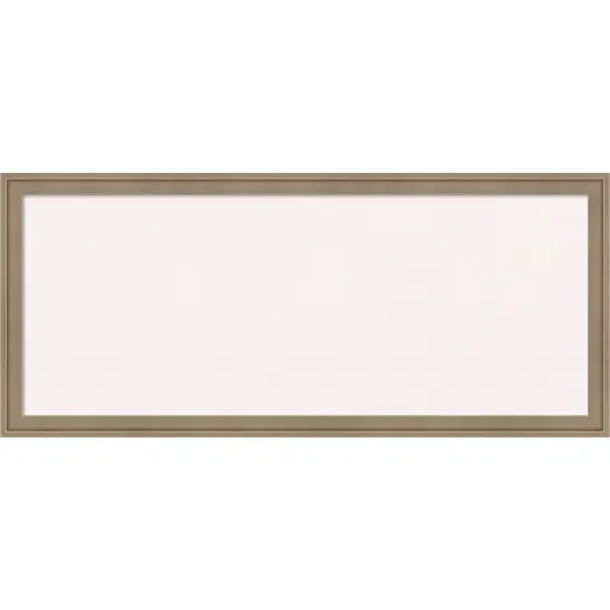 Florence Framed Corkboard, White Cork Light Brown {1}