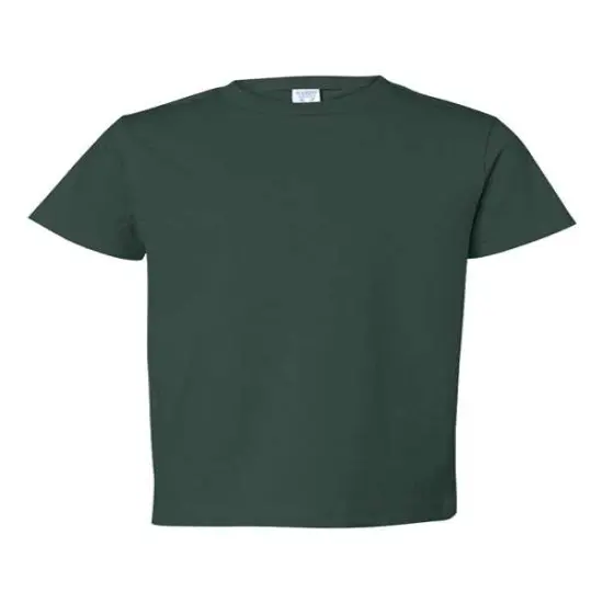 Rabbit Skins&reg; Juvy Crewneck Short Sleeve T-Shirt - 3301J Forest {1}