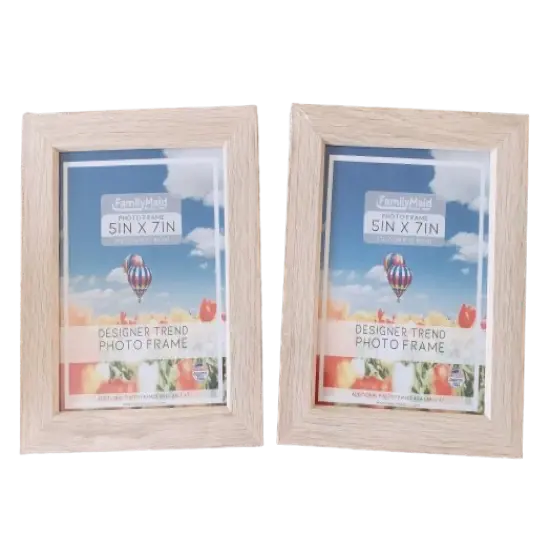 Photo frame - Picture frame - 5"X7" - Pack 2 {1}