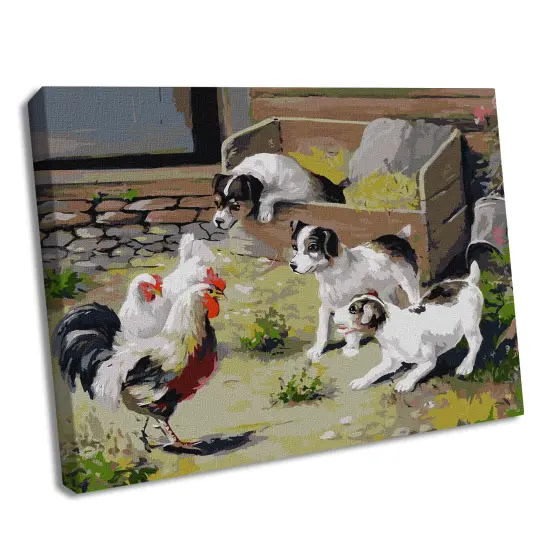 Painting by Numbers kit Meeting KHO4342 {1}