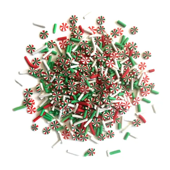 Buttons Galore and More Sprinkletz - Tiny Polymer Clay Embellishments - Christmas Bundle 60 grams {2}