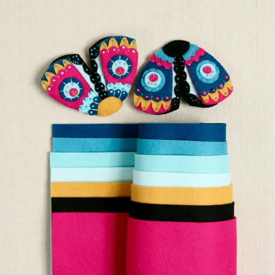 Wool Felt, Magpie {5}