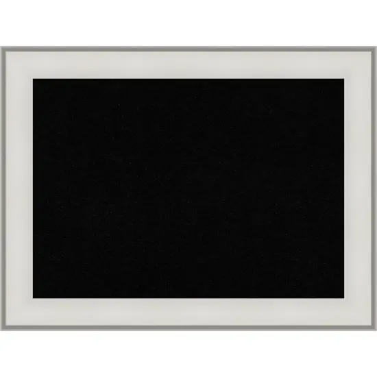 Imperial Framed Corkboard, Black Cork Imperial White {7}